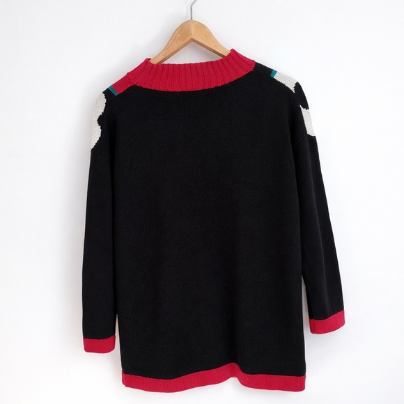 Vintage Playing Card Sweater - 100% Cotton - Size SP (Fits M) - Picture 2 of 5